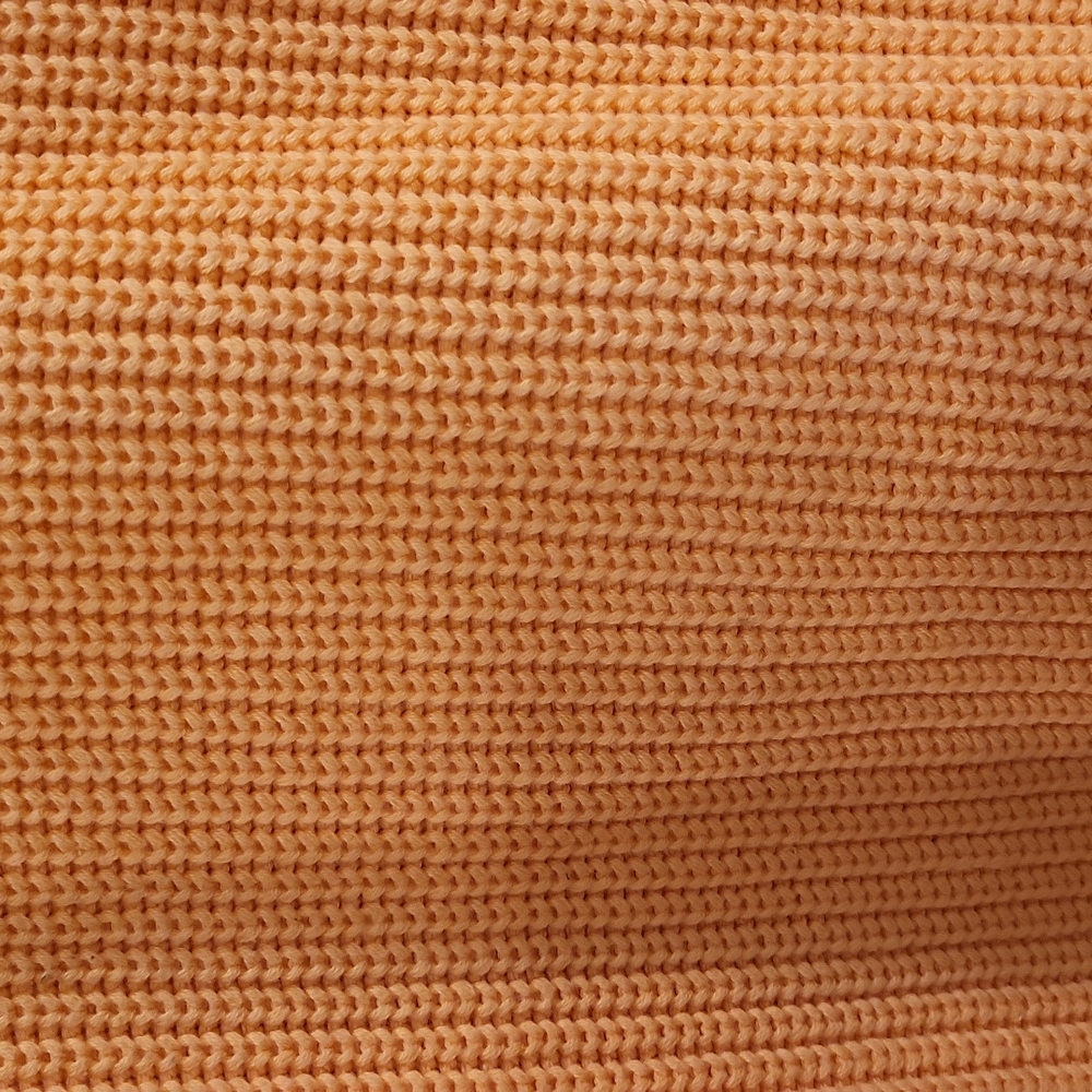 Sweet orange knit tank. 525 America. Size L - Picture 2 of 3